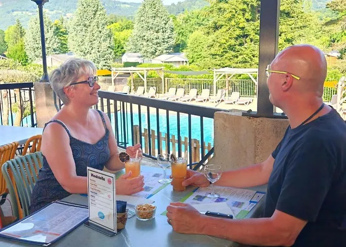 Mobil Avec Terrasse Pour 5 Personnes - Api-1-52-1299 Campingplads Saint-Geniez-dʼOlt